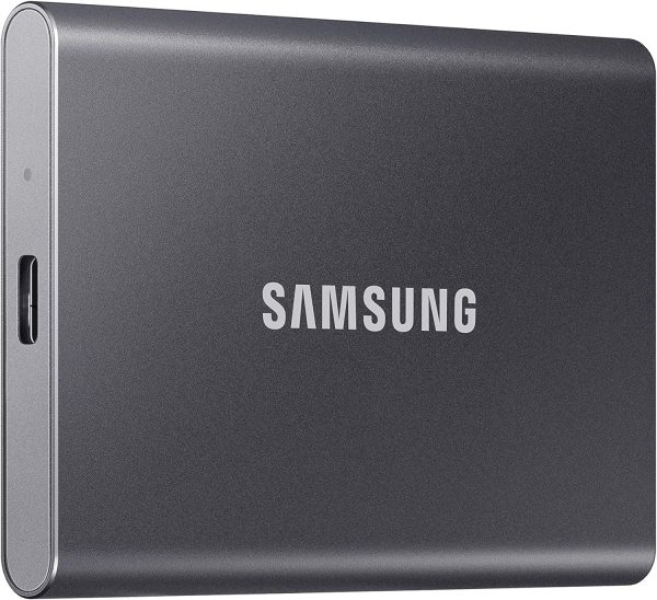 Samsung T7 Portable SSD - 1 TB - USB 3.2 Gen.2 Externe SSD Titan Gray