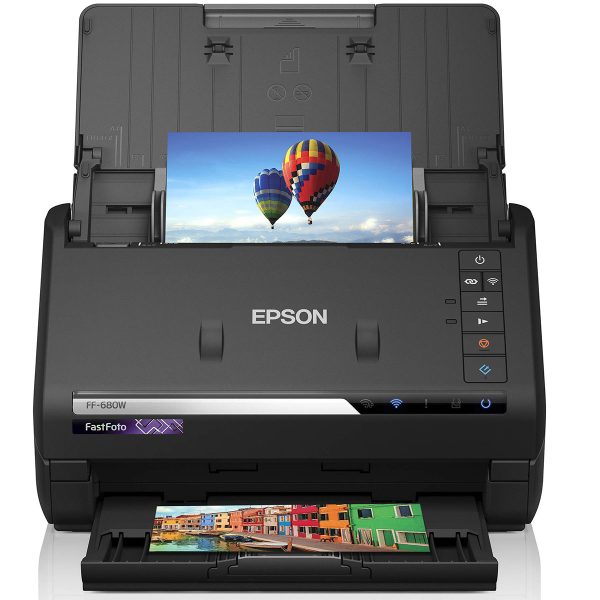 Epson FastFoto FF-680W Wireless High-speed Photo Scanning System