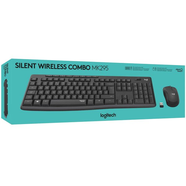 Logitech MK295 Silent Wireless Keyboard & Mouse Combo