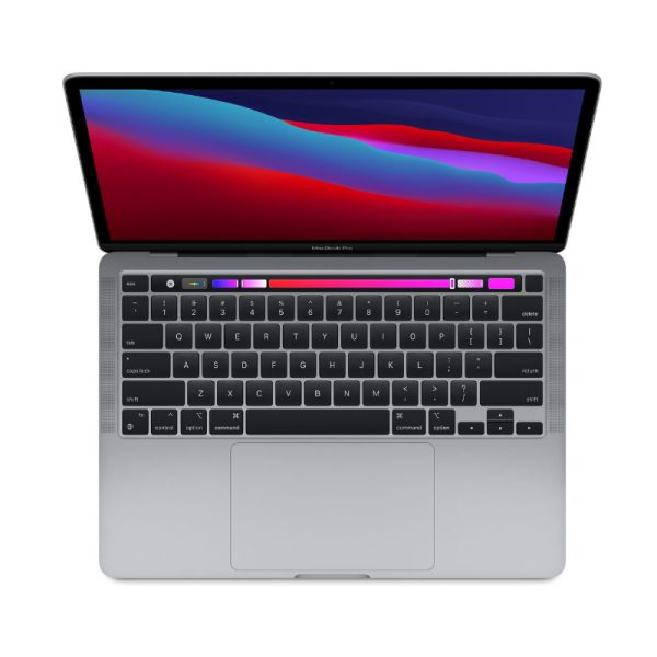 2022 Apple MacBook Pro Laptop with M2 chip: 13-inch Retina Display, 8GB RAM, 256GB ​​​​​​​SSD ​​​​​​​Storage, Touch Bar, Backlit Keyboard, FaceTime HD Camera. Works with iPhone and iPad; Space Gray